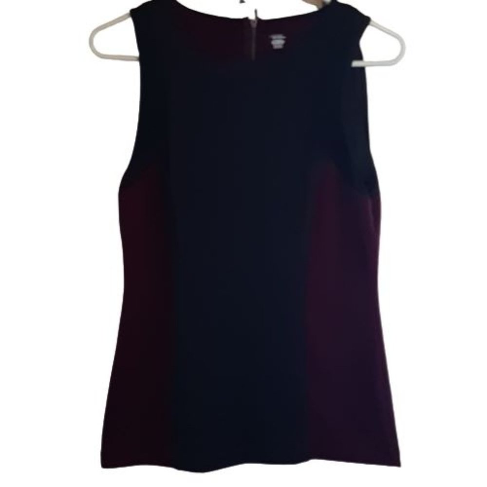 Jockey Spandex Sheath Dress Colorblock Size M